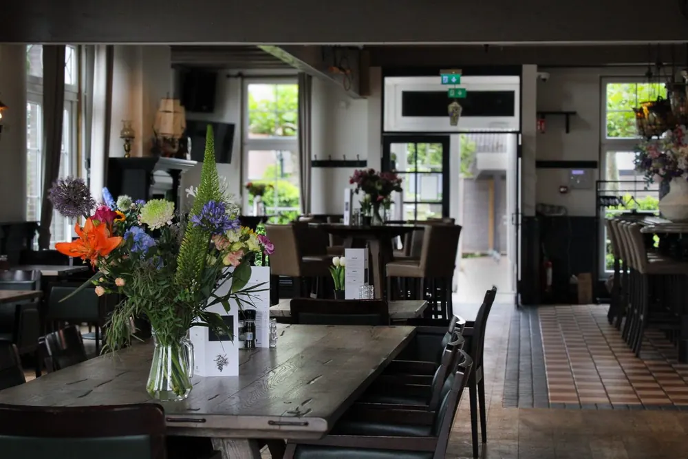 Het restaurant van Brasserie de Beemster